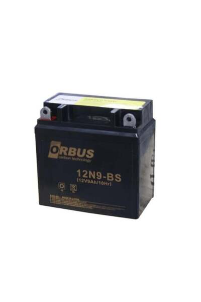 ORBUS 12V 9 AH MOTOSİKLET AKÜSÜ (136*76*134) (12N9L-BS) (TERS) (SMF) (2,78 KG...
