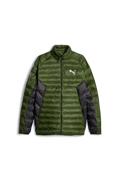 Puma Ανδρικό πράσινο παλτό Packlite Primaloft