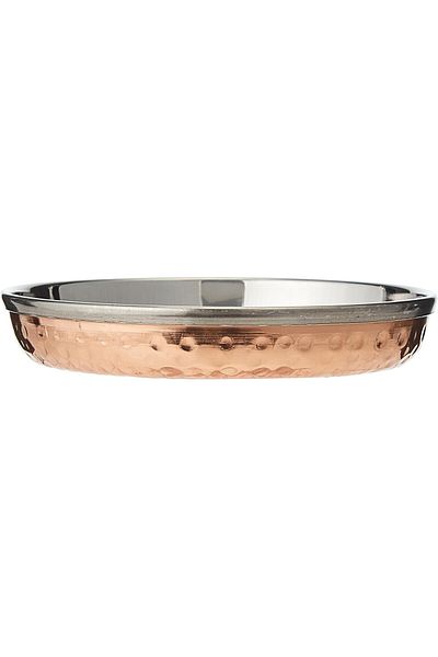 Kedge Pure Copper Hammered Pudding Serving Bowl, 100 ml Capacity