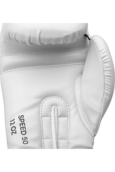 adidas ADISBG50 Speed 50 Boks Eldiveni Kick Boks Eldiveni Beyaz Altın Yeni Seri
