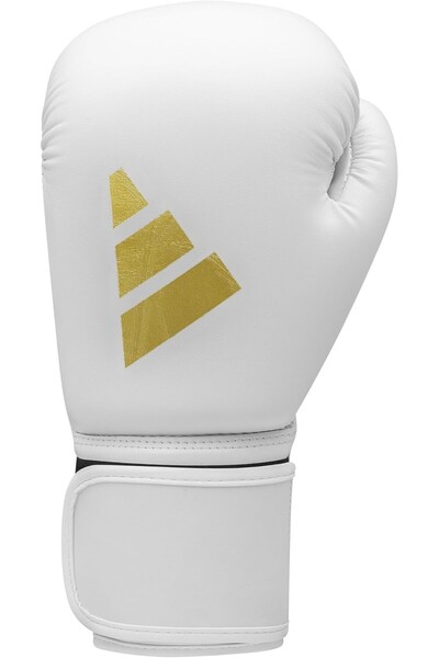 adidas ADISBG50 Speed 50 Boks Eldiveni Kick Boks Eldiveni Beyaz Altın Yeni Seri