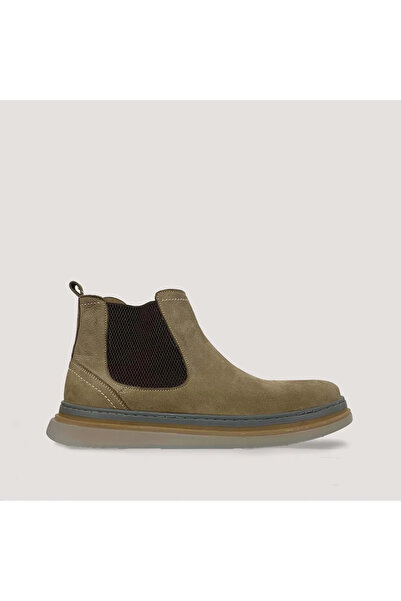 Bulldozer Ανδρικές μπότες από γνήσιο δέρμα με αντιολισθητική σόλα από καουτσούκ