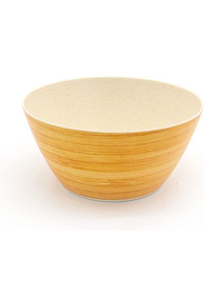 Winds Trading 15cm Bamboo Fibre Bowl – Round, Multipurpose, for Salads, Soups, BBQs & Dining