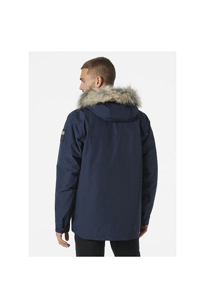 Helly Hansen Parka Coastal 3.0 Men's Navy Blue Hooded Coat