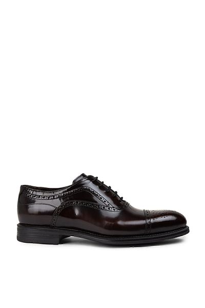 Deery Genuine Leather Claret Red Men's Classic Shoes