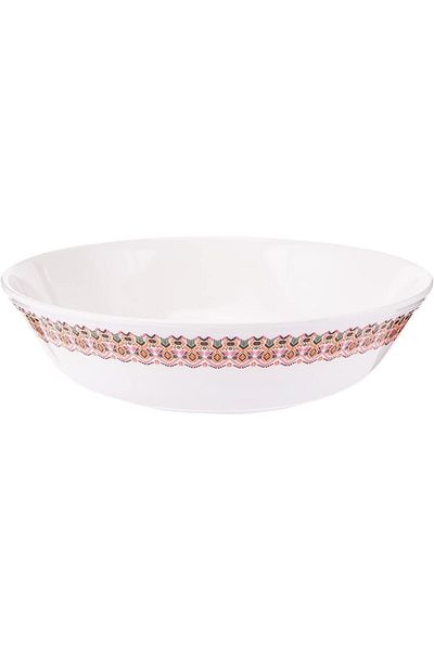AKDC Amber M/Mine Bowl L(21cm) xW(21cm) xH(6cm) White