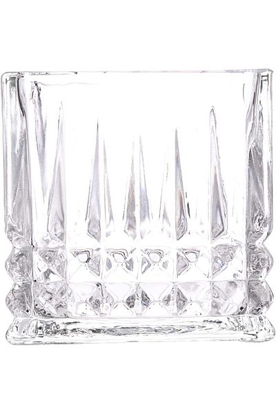 AKDC Glass Bowl Sqr L(12CM) XW(12CM) XH(12CM) Transparent