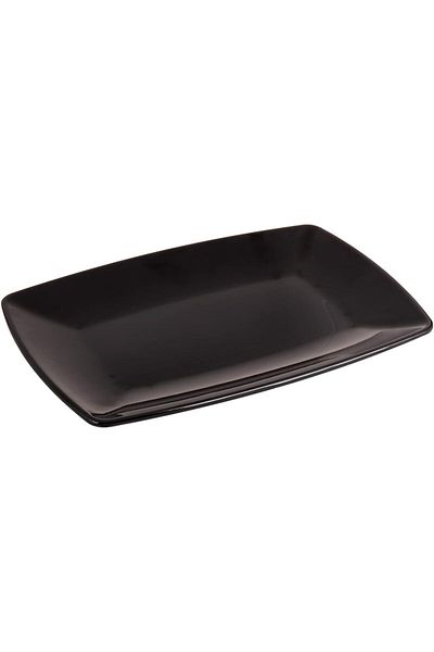 AKDC M/Mine Black Tray Small 20Cm X 30Cm X 2Cm Black
