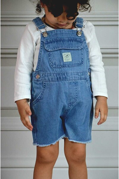 Ede Tekstil Kız Bebek  Jean Tulum Şort