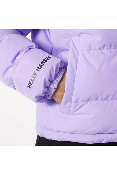 Helly Hansen Yu 23 Reversible Puffer Women's Purple Stand Collar Coat