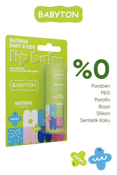 BABYTON Natural Unflavored Lip Protector