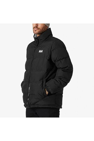 Helly Hansen Yu 23 Reversible Puffer Men's Black Stand-up Collar Coat