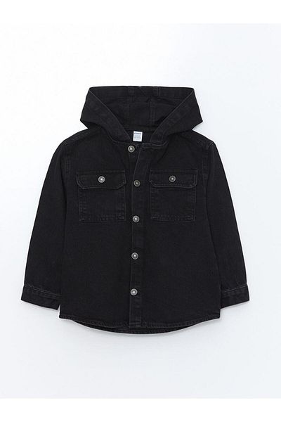 LC Waikiki LCW Kids Hooded Boy Jean Jacket