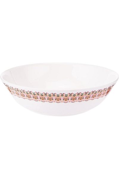 AKDC Amber M/Mine Bowl L(19cm) xW(19cm) xH(5cm) White