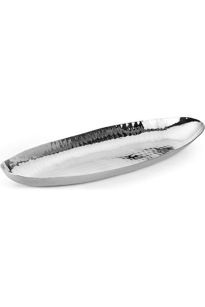 Kedge No 1 Stainless Steel With Hammered Finish Capsule Tray, 36.75 Cm X 12.75 Size