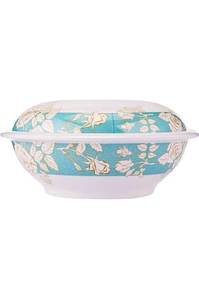AKDC M/Mine Soup Bowl W/Lid L(25cm) xW(25cm) xH(12cm) White 8850688017669