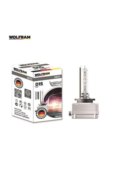 WOLFRAM 12V-85V XENON AMPUL D1S 35W 4300K GERMANY