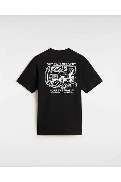 Vans Next Stop Short Sleeve Black T-Shirt