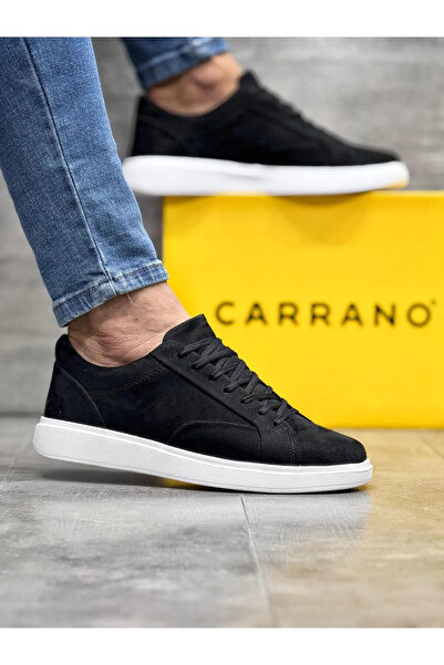 Carrano Pantofi sport negri pentru bărbați Pantofi casual 1430