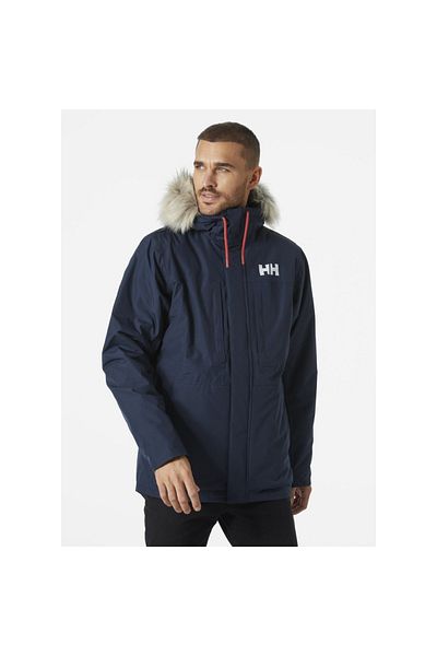 Helly Hansen Parka Coastal 3.0 Men's Navy Blue Hooded Coat