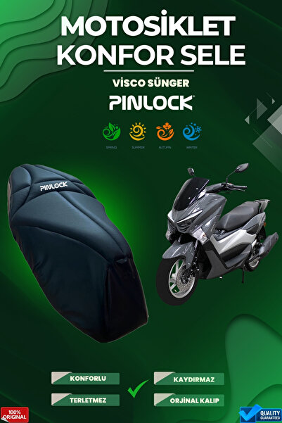 pinlock Volta Apec Apx5 Motorcycle Comfort Saddle and Seat Cover Visco Sponge