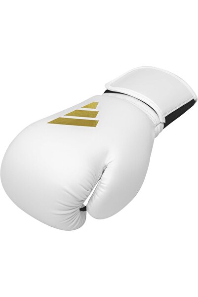 adidas ADISBG50 Speed 50 Boks Eldiveni Kick Boks Eldiveni Beyaz Altın Yeni Seri
