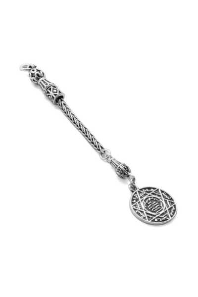 Tesbihane Mecidiye Дизайн Товстий Ланцюжок 925 Проба Срібло Пензель