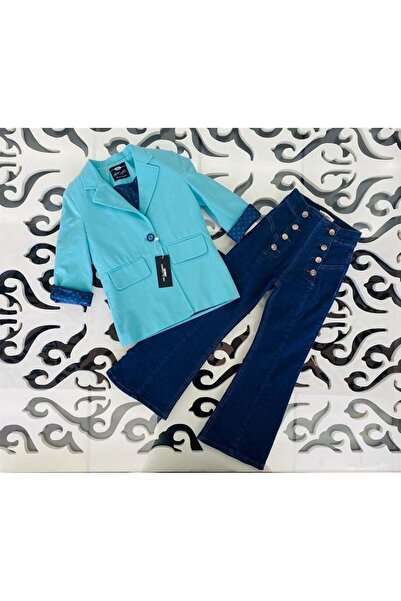 Hilal Akıncı Kids Girl's Colorful Blazer Jacket