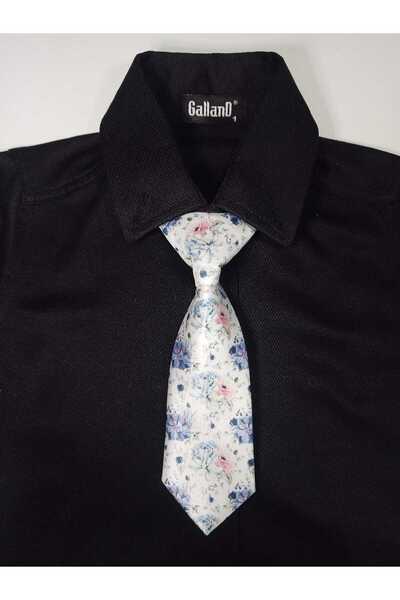 GallanD Bebek Kravat Renkli Desenli Erkek Patron Bebek 18cm Klasik Bağlanmış ...