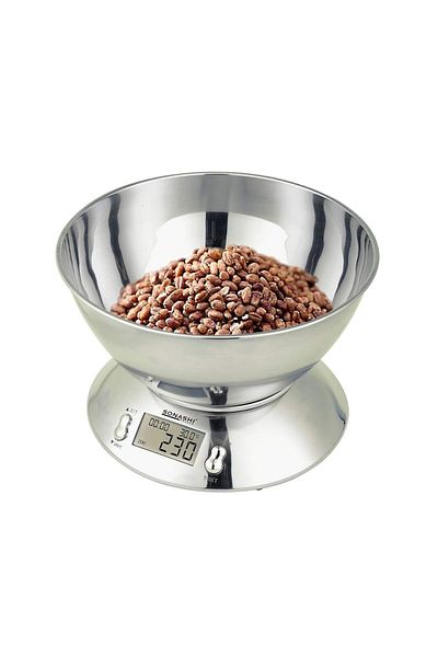 sonashi SKS-003 Kitchen Scale- Stainless steel bowl scale w/Alarm Timer, Temperature Indicator