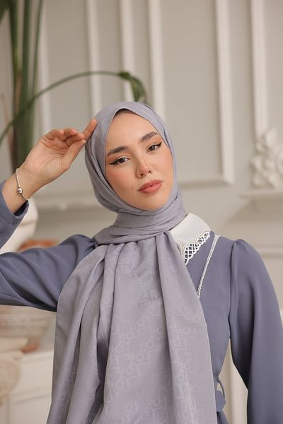 QASSA SHAL Silver Gray (D Pattern)