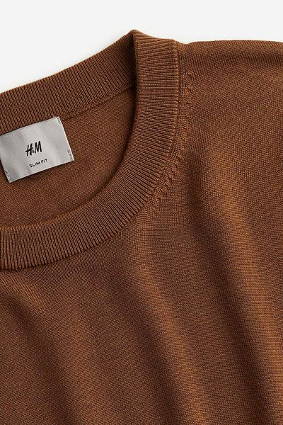 H&M Slim Fit Merino wool jumper