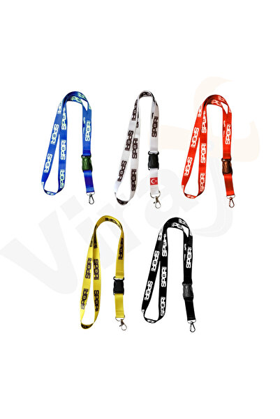 Genel Markalar Düdük Askı İpi 5'li (Saks Mavisi, Beyaz, Kırmızı, Sarı, Siyah Renk)
