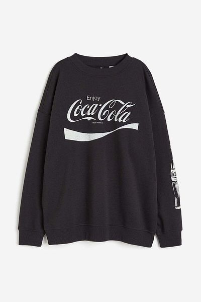 H&M Oversized printed sweatshirt