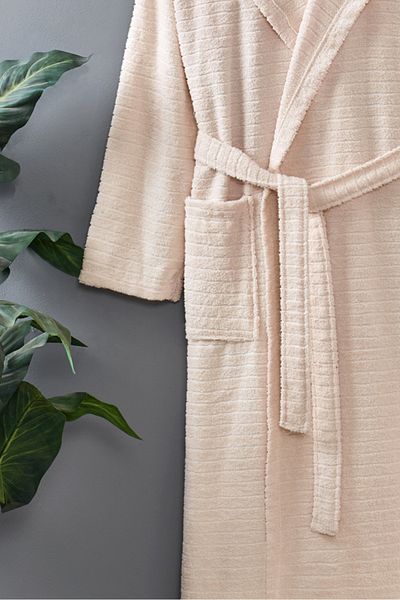 Eponj Home Μπουρνούζι με κουκούλα - Nature Motif