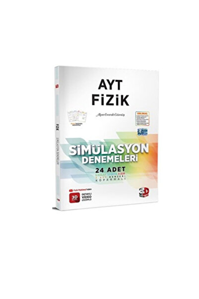 3D Yayınları 2025 3D AYT Fizik Deneme