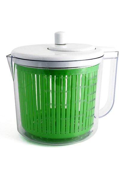 VAGUE Salad Spinner Lettuce Dryer with Bowl and Colander Basket Multifunctional Kitchen Use