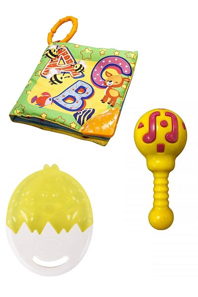 ByCaretta My First Book of Maracas Rattle Water Teethers Rustling