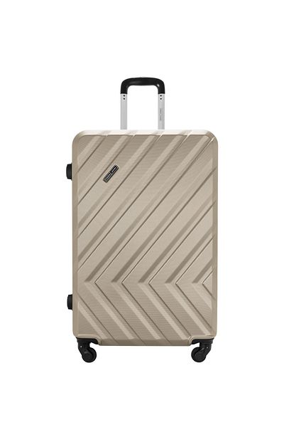 PARAJOHN Chevron 28-Inch (Large) ABS Hard Case Checked-In Luggage Trolley Bag with 4 Spinner Wheels and Lock