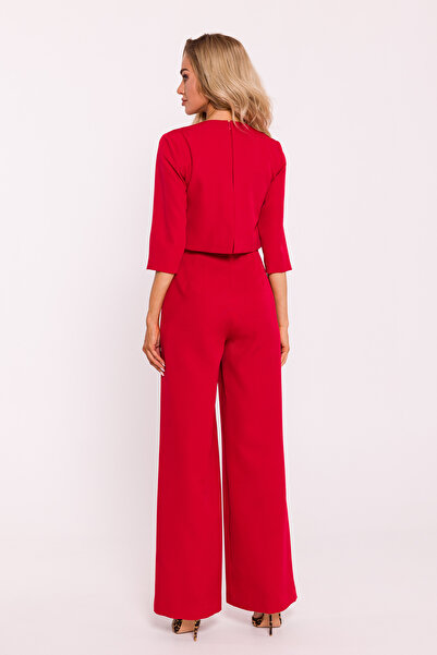 Made of Emotion Jumpsuit with a double-layered top and wide legs