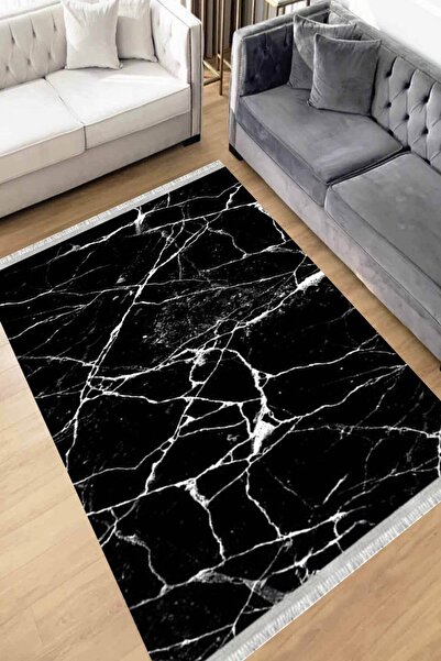 Motto Rug Store Eko Dijital Baskı Yıkanabilir Kaymaz Taban Dekoratif Salon Ha...