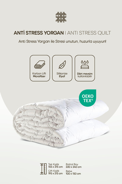 Emry Home Anti Stress Yorgan Tek Kişilik