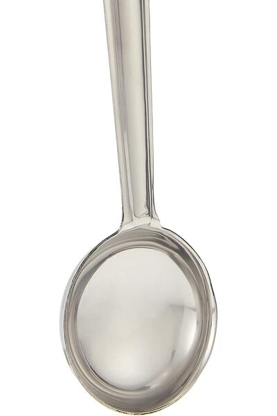 RAJ STEEL FLARE LADDLE , 23 CM , SILVER, FL0001, Curry Server , Soup Server , Milk Laddle