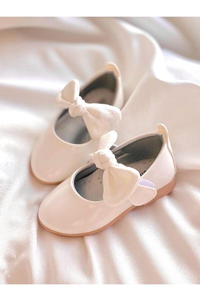 Görkem Girl's Children's Flat Shoes with Cirt