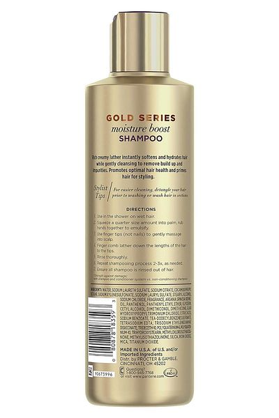 Pantene Gold Series Moisturizing Shampoo 270ml