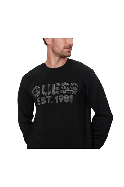 Guess Ön Logolu Sweatshirt M4YQ08K9Z21-24K