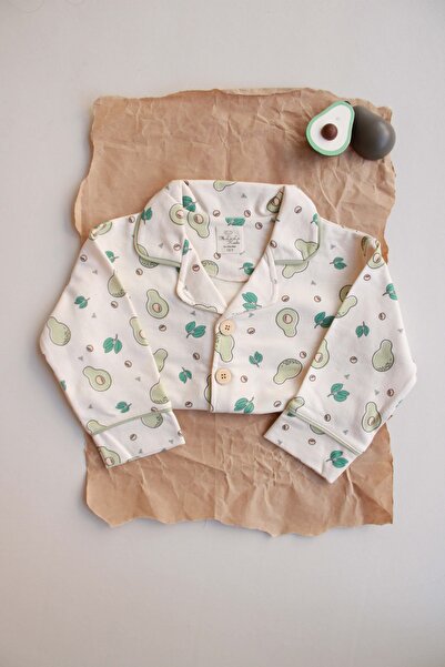 OhlalaKoala Avokado Desenli Pijama Üst