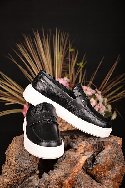 Pierre Cardin Мъжки мокасини от естествена кожа, ежедневен, лек дизайн