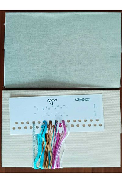Anchor 15X15Cm Heart and Deer Pattern Hanging Fillable Cross Stitch Embroidery Kit