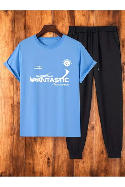 Fantastik Unisex 2-Piece Fantastic Printed Tracksuit Set